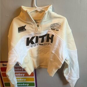 Kith Cream Ribbed Sweatshirt